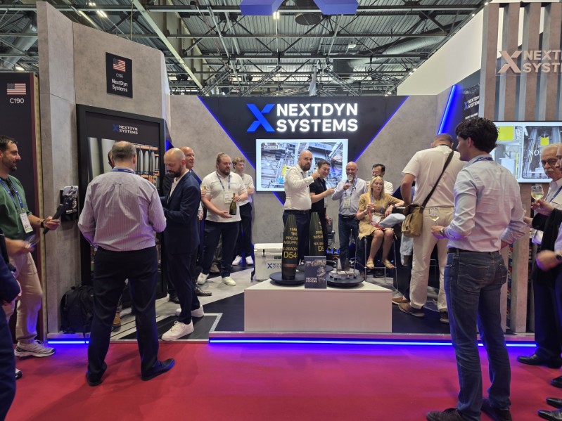 Visitors at the NextDyn Systems Eurosatory 2026 booth