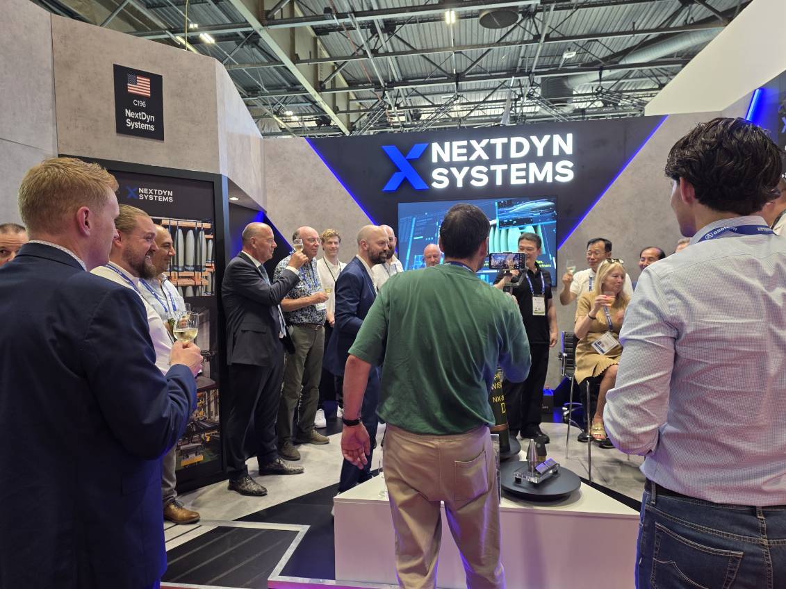 Industry engagement at the NextDyn Systems booth