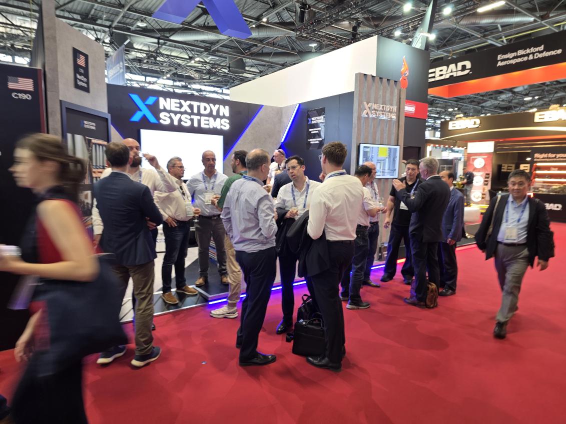 NextDyn Systems booth at Eurosatory 2026